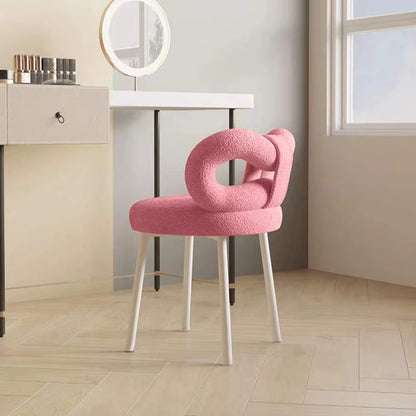 Chaise de Maquillage avec Dossier en Papillon