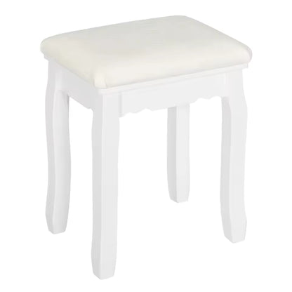 Tabouret pour Coiffeuse Blanc