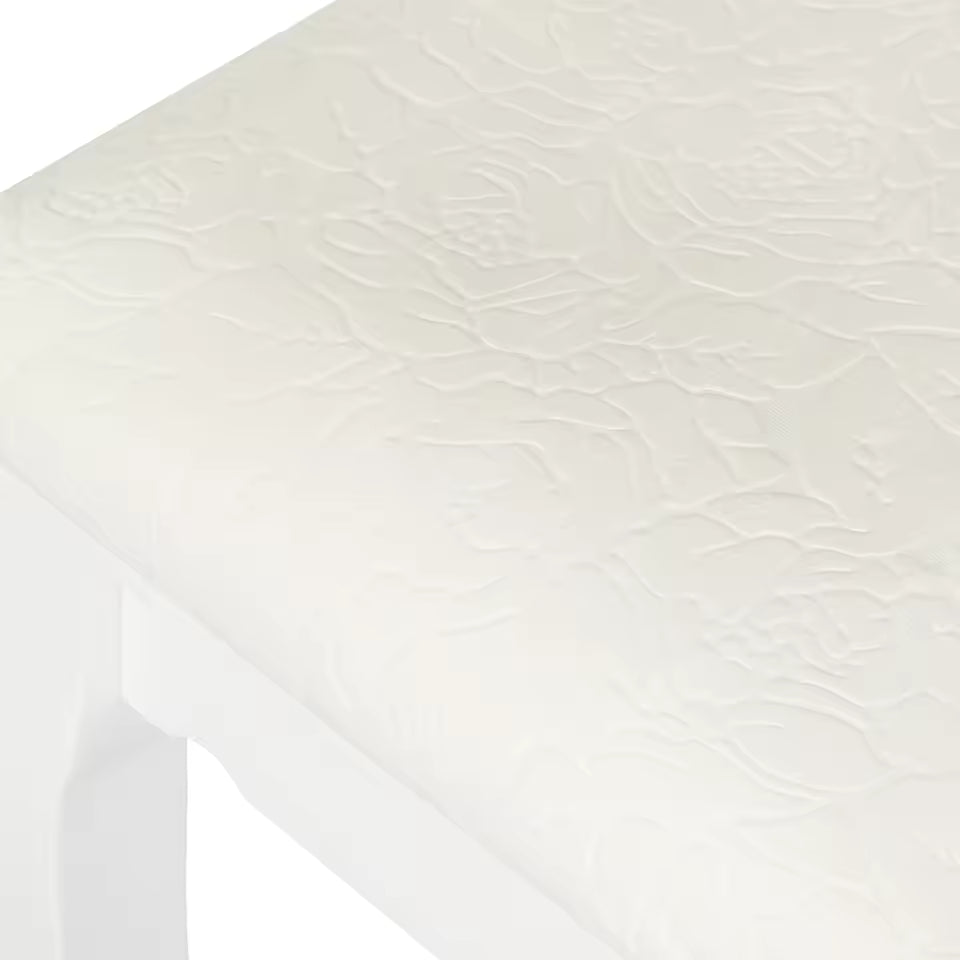 Tabouret pour Coiffeuse Blanc
